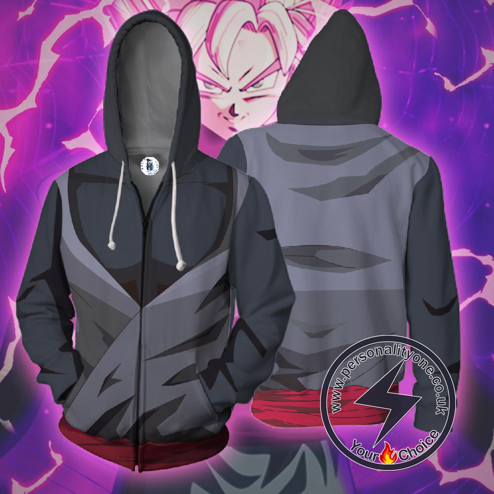 Dragon Ball Super Hoodie - Black Goku Cosplay Jacket